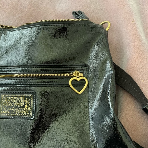 Coach Poppy Daisy Liquid Gloss Crossbody Handbag - Picture 8 of 9